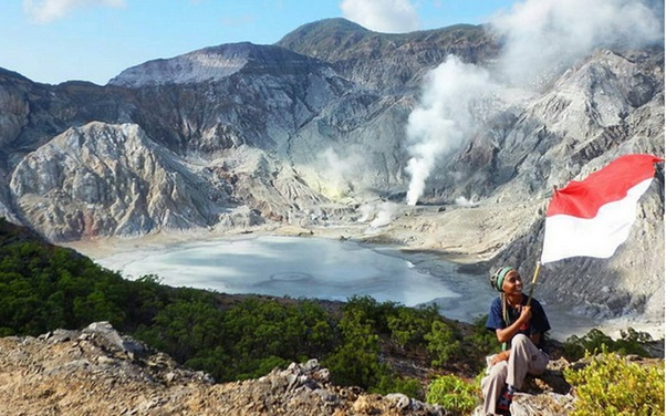 WKP Gunung Sirung in Paradise Island